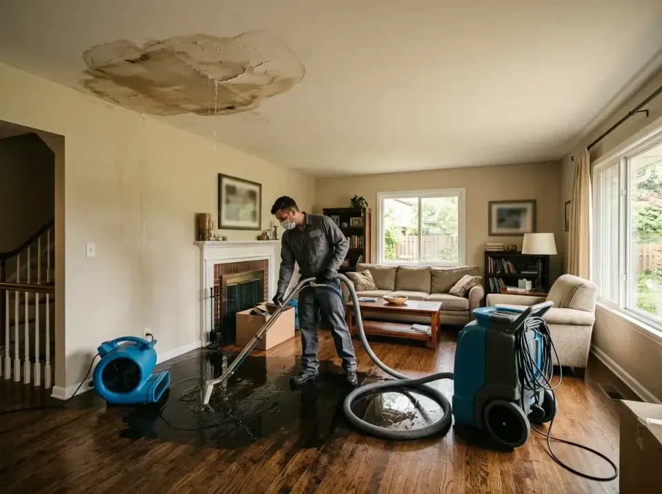 attic-pipe-burst-ceiling-drip-008 — frequently asked questions, Water Damage Restoration & Carpet Care in Boiling Spring Lak…